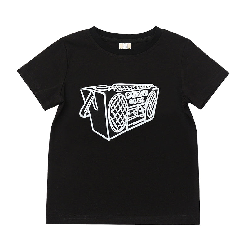 Baby Kid Unisex Printed T-Shirts Wholesale 22031052