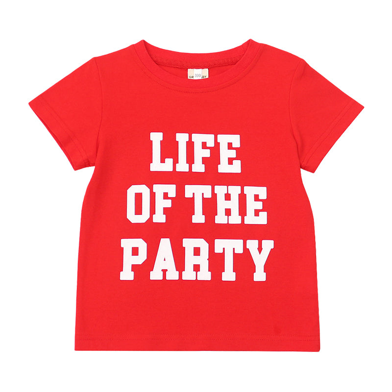 Baby Kid Unisex Letters T-Shirts Wholesale 22031063