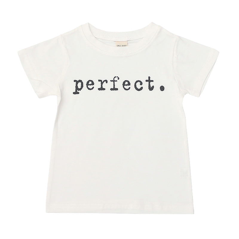 Baby Kid Unisex Letters T-Shirts Wholesale 22031068
