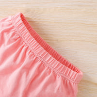 Load image into Gallery viewer, 2 Pieces Set Baby Kid Girls Flower Print Tops And Solid Color Shorts Wholesale 220315196
