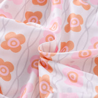 Load image into Gallery viewer, 2 Pieces Set Baby Kid Girls Flower Print Tops And Solid Color Shorts Wholesale 220315196
