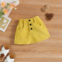 Load image into Gallery viewer, 2 Pieces Set Baby Kid Girls Solid Color Bow Muslin&amp;Ribbed Tank Tops And Skirts Wholesale 220315211
