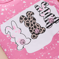 Load image into Gallery viewer, 2 Pieces Set Baby Kid Girls Cartoon T-Shirts And Leopard Pants Wholesale 220315258
