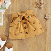 Load image into Gallery viewer, 2 Pieces Set Baby Kid Girls Solid Color Tank Tops And Flower Skirts Wholesale 220315260
