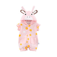 Load image into Gallery viewer, Baby Unisex Polka dots Cartoon Print Rompers Wholesale 220317105
