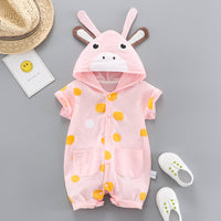 Load image into Gallery viewer, Baby Unisex Polka dots Cartoon Print Rompers Wholesale 220317105
