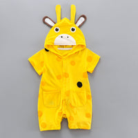 Load image into Gallery viewer, Baby Unisex Polka dots Cartoon Print Rompers Wholesale 220317105
