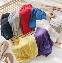 Load image into Gallery viewer, Baby Kid Girls Solid Color Pants Wholesale 220317144
