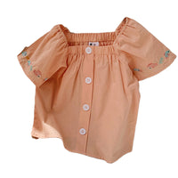 Load image into Gallery viewer, Baby Kid Girls Cartoon Embroidered Tops Wholesale 220317145
