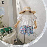 Load image into Gallery viewer, Baby Kid Girls Cartoon Embroidered Tops Wholesale 220317145
