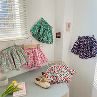 Load image into Gallery viewer, Baby Kid Girls Flower Print Shorts Wholesale 220317146
