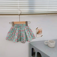 Load image into Gallery viewer, Baby Kid Girls Flower Print Shorts Wholesale 220317146
