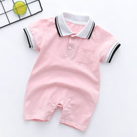 Load image into Gallery viewer, Baby Girls Boys Striped Rompers And Checked Jumpsuits Wholesale 22031715
