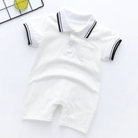 Load image into Gallery viewer, Baby Girls Boys Striped Rompers And Checked Jumpsuits Wholesale 22031715
