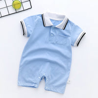 Load image into Gallery viewer, Baby Girls Boys Striped Rompers And Checked Jumpsuits Wholesale 22031715
