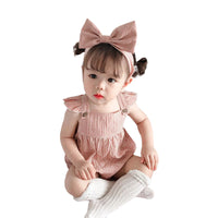 Load image into Gallery viewer, Baby Girls Boys Striped Rompers And Checked Jumpsuits Wholesale 22031715
