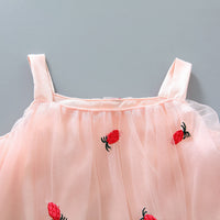 Load image into Gallery viewer, Baby Girls Fruit Lace Embroidered Rompers Wholesale 220317157
