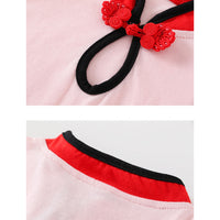 Load image into Gallery viewer, Baby Girls Flower Print Jumpsuits Wholesale 22031717
