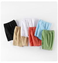 Load image into Gallery viewer, Baby Kid Big Kid Boys Solid Color Shorts Wholesale 220317197
