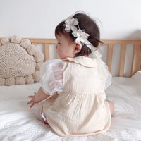 Load image into Gallery viewer, Baby Girls Bow Rompers Wholesale 220317227
