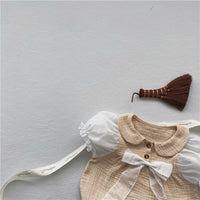 Load image into Gallery viewer, Baby Girls Bow Rompers Wholesale 220317227
