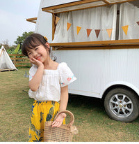 Load image into Gallery viewer, Baby Kid Girls Cartoon Embroidered Tops Wholesale 22031728
