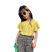 Load image into Gallery viewer, Baby Kid Girls Solid Color Tops Wholesale 220317320
