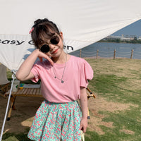 Load image into Gallery viewer, Baby Kid Girls Solid Color Tops Wholesale 220317320
