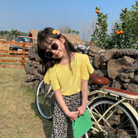 Load image into Gallery viewer, Baby Kid Girls Solid Color Tops Wholesale 220317320
