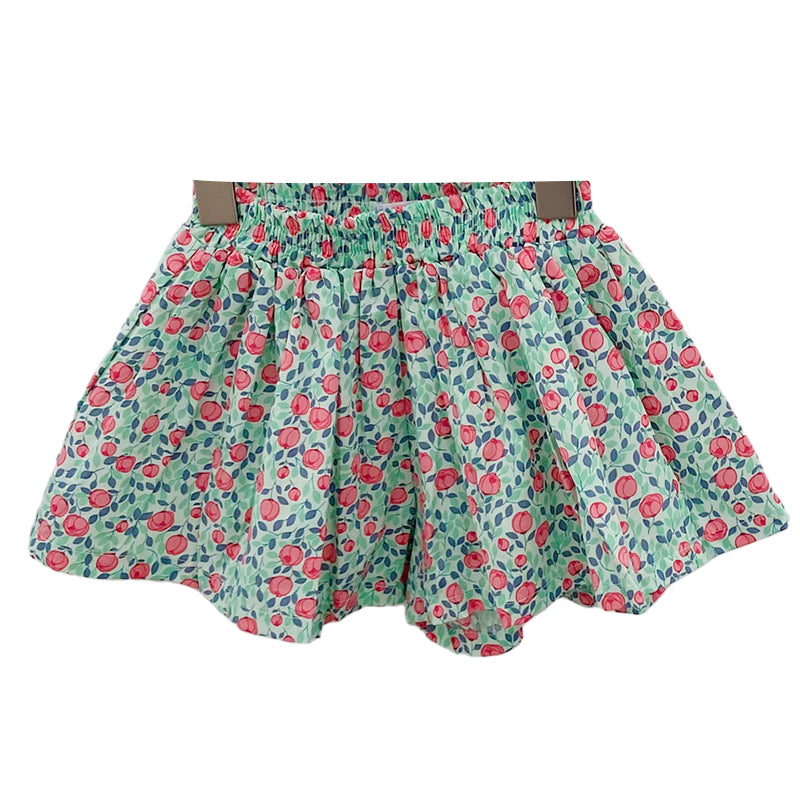 Baby Kid Girls Flower Print Shorts Wholesale 220317323