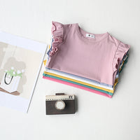 Load image into Gallery viewer, Baby Kid Girls Solid Color Tops Wholesale 220317329
