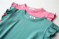 Load image into Gallery viewer, Baby Kid Girls Solid Color Tops Wholesale 220317329

