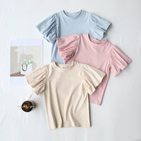 Load image into Gallery viewer, Baby Kid Girls Solid Color Tops Wholesale 220317330
