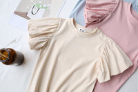 Load image into Gallery viewer, Baby Kid Girls Solid Color Tops Wholesale 220317330
