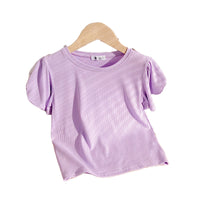 Load image into Gallery viewer, Baby Kid Girls Solid Color Tops Wholesale 220317336
