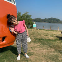 Load image into Gallery viewer, Girls Kid Solid Color Tops Wholesale 220317375
