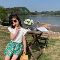 Load image into Gallery viewer, Girls Kid Solid Color Tops Wholesale 220317375
