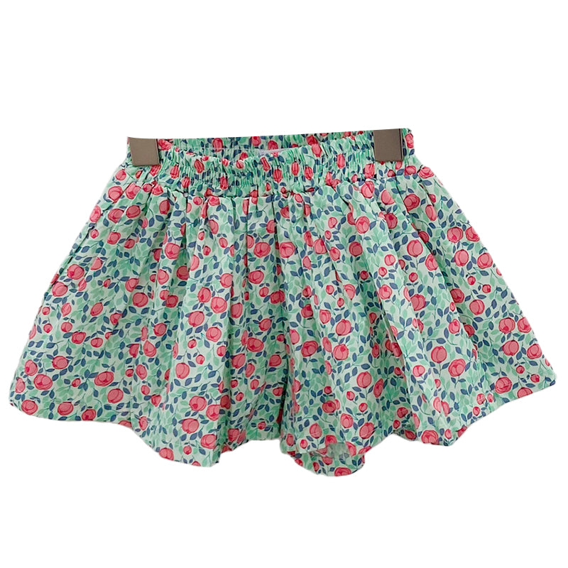 Baby Kid Girls Flower Print Shorts Wholesale 220317389