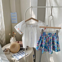 Load image into Gallery viewer, Baby Kid Girls Embroidered Tops Wholesale 220317393
