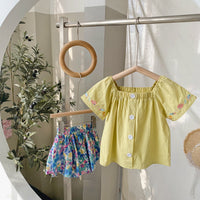 Load image into Gallery viewer, Baby Kid Girls Embroidered Tops Wholesale 220317393

