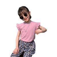 Load image into Gallery viewer, Baby Kid Girls Solid Color T-Shirts Wholesale 220317405
