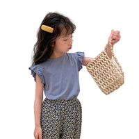 Load image into Gallery viewer, Baby Kid Girls Solid Color T-Shirts Wholesale 220317405
