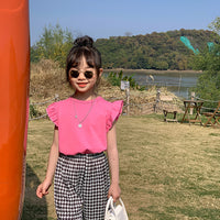 Load image into Gallery viewer, Baby Kid Girls Solid Color T-Shirts Wholesale 220317405
