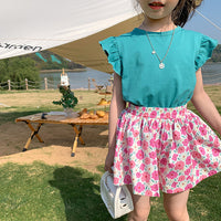 Load image into Gallery viewer, Baby Kid Girls Solid Color T-Shirts Wholesale 220317405
