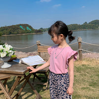 Load image into Gallery viewer, Baby Kid Girls Solid Color T-Shirts Wholesale 220317405
