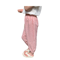 Load image into Gallery viewer, Baby Kid Unisex Checked Pants Wholesale 220317428
