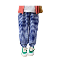 Load image into Gallery viewer, Baby Kid Unisex Checked Pants Wholesale 220317428
