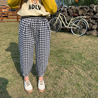 Load image into Gallery viewer, Baby Kid Unisex Checked Pants Wholesale 220317428
