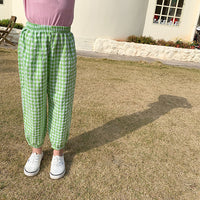 Load image into Gallery viewer, Baby Kid Unisex Checked Pants Wholesale 220317428
