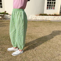 Load image into Gallery viewer, Baby Kid Unisex Checked Pants Wholesale 220317428
